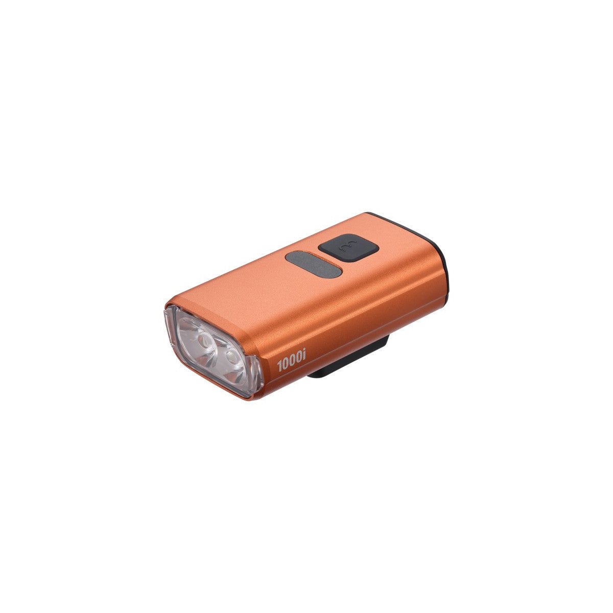 Eclairage avant NanoStrike 1000i, indicateur batterie, USB-C Orange BBB