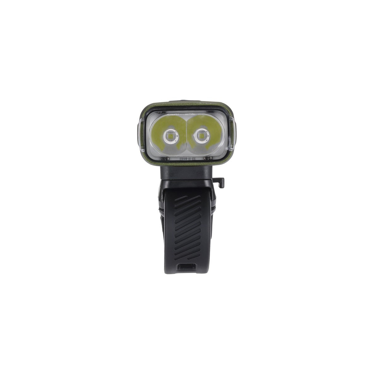 Eclairage avant NanoStrike 1000i, indicateur batterie, USB-C Vert BBB