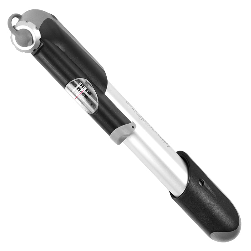 Mini pompe Giyo télescopique alu 7 bars avec manomètre – vue 4