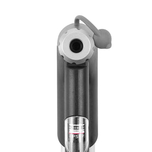 Mini pompe Giyo télescopique alu 7 bars avec manomètre – vue 2