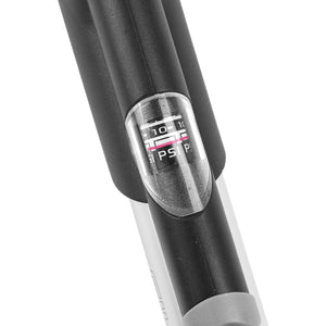 Mini pompe Giyo télescopique alu 7 bars avec manomètre