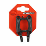 Capot de potence Ergotec 31,8 mm noir avec support pour Octopus et Shark