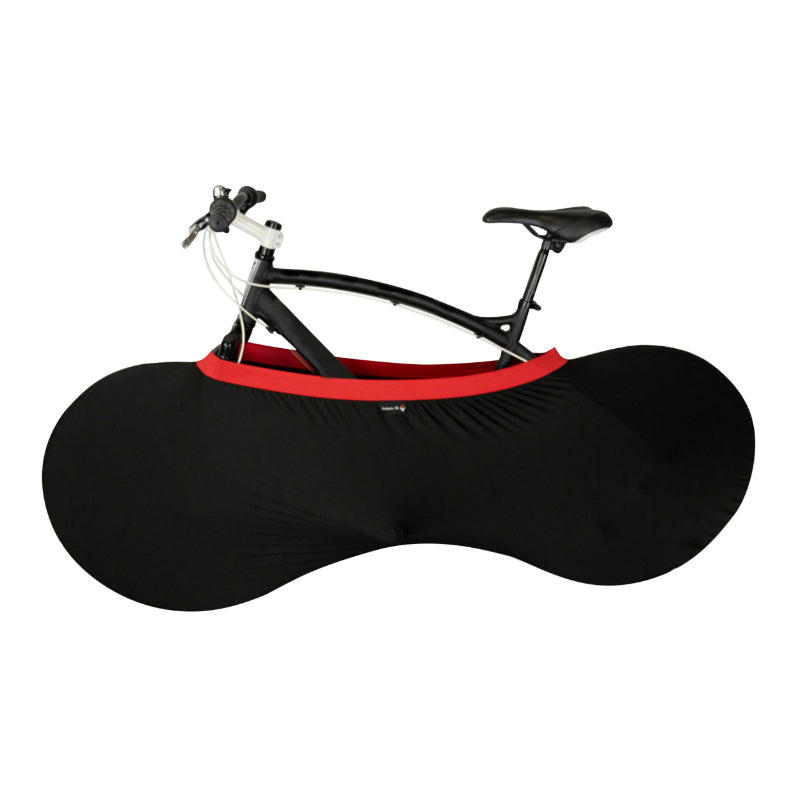 Housse de protection vélo noire 26" à 29" et route – vue 2