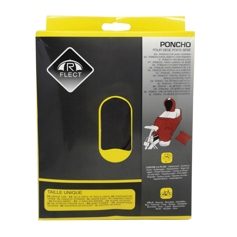 Poncho de pluie enfant pour porte-bébé – vue 4