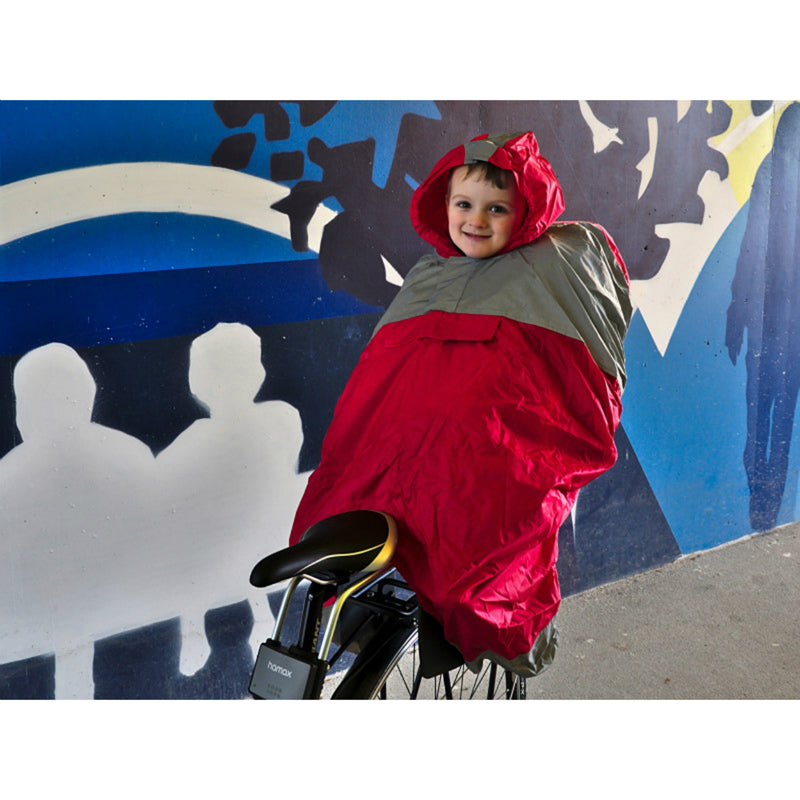 Poncho de pluie enfant pour porte-bébé – vue 3