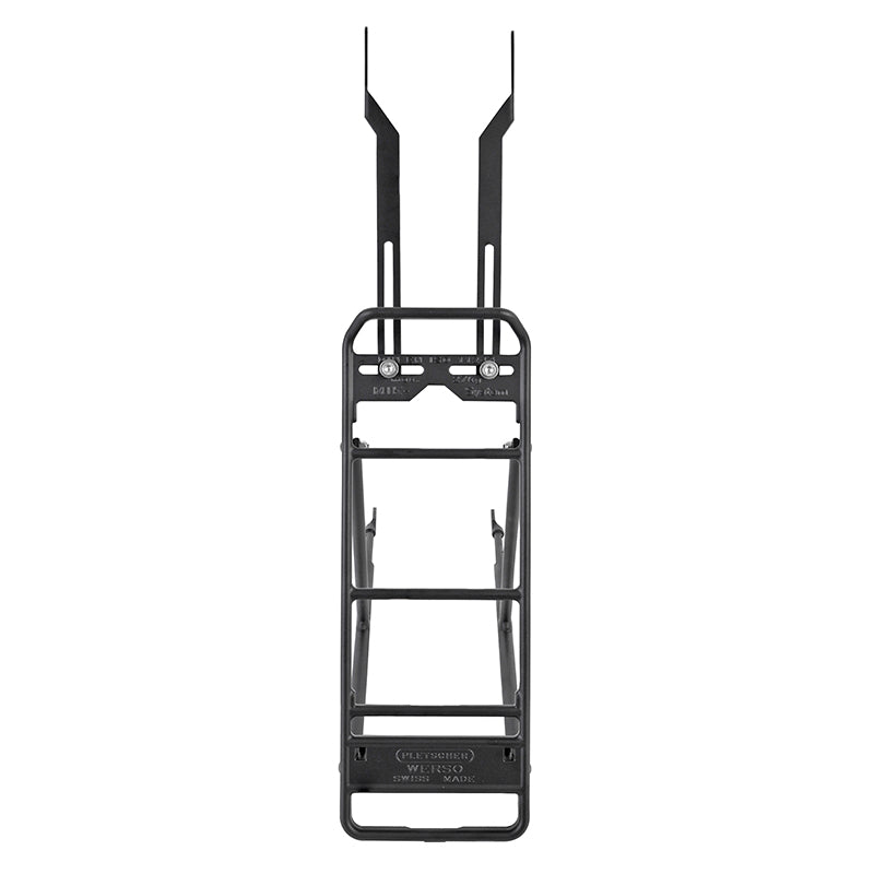 Porte-bagages arrière Pletscher Werso jambage Y alu noir 26"-29" – vue 3