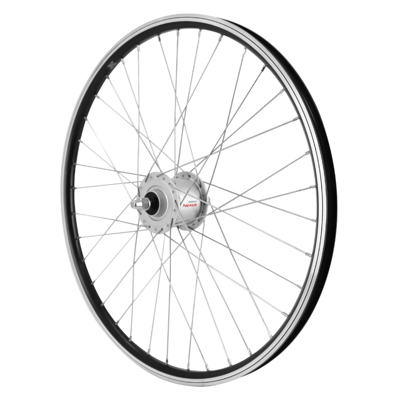 Roue avant VTT 24" ER10 noire moyeu dynamo Shimano 3 W – vue 4