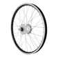 Roue avant VTT 20" ER10 noire moyeu dynamo Shimano 3 W – vue 4