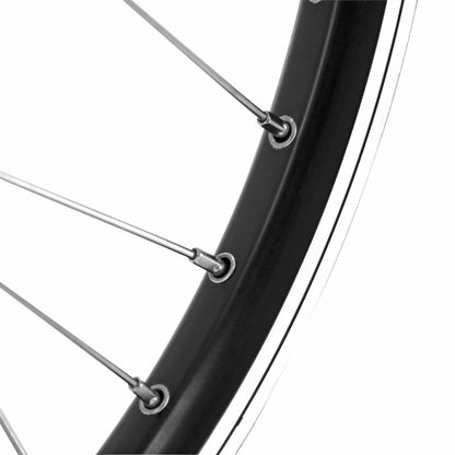 Roue avant VTT 20" ER10 noire moyeu dynamo Shimano 3 W