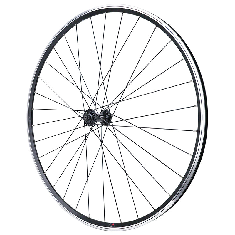 Roue avant route 700 Elan CFX noire moyeu Shimano Sora