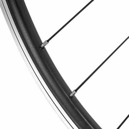 Roue arrière VTC 700 ER10 noire roue libre