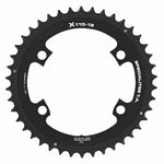 Plateau route TA X110 4 br. 110 mm pour Shimano 105-Ultegra-Dura-Ace 12 v extérieur noir – 42 dents