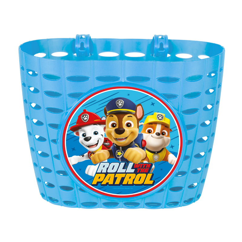 Panier avant enfant Pat' Patrouille bleu fixation cintre