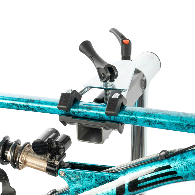 Pied d'atelier professionnel Officine Parolin Opus double – 50 kg par bras – Avec plaque métal