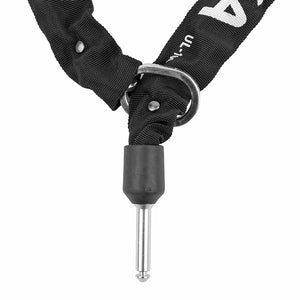 Antivol chaîne à boucle AXA ULC Plug pour fer à cheval Ø 5,5 mm 1 m gris – vue 2