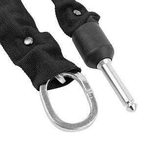 Antivol chaîne à boucle AXA ULC Plug pour fer à cheval Ø 5,5 mm 1 m gris