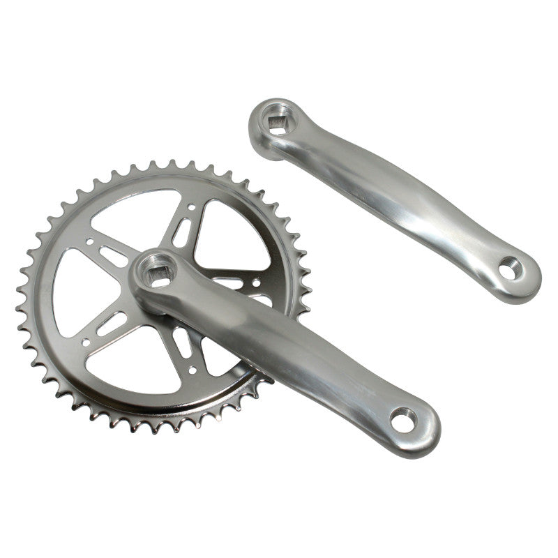 Pédalier city P2R alu 170 mm plateau acier 44 dents