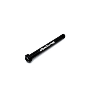 Axe de roue avant traversant BLACKBEARING – F12.2 – 125 mm – M12 x 1,5 – filetage 16 mm