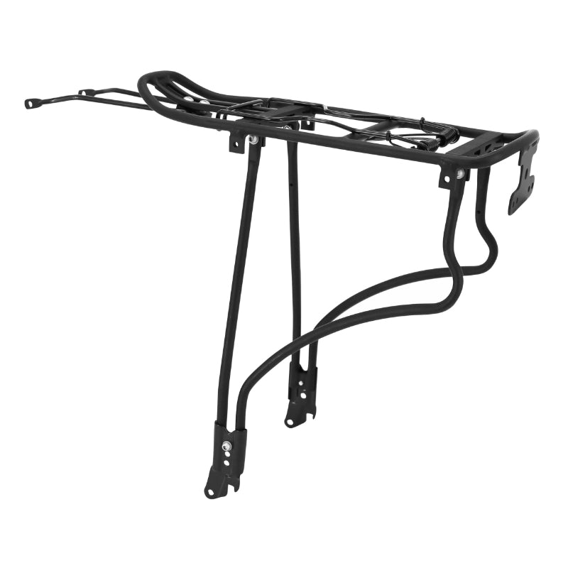 Porte-bagages arrière P2R alu noir réglable 26" à 29" avec porte-paquet – vue 3