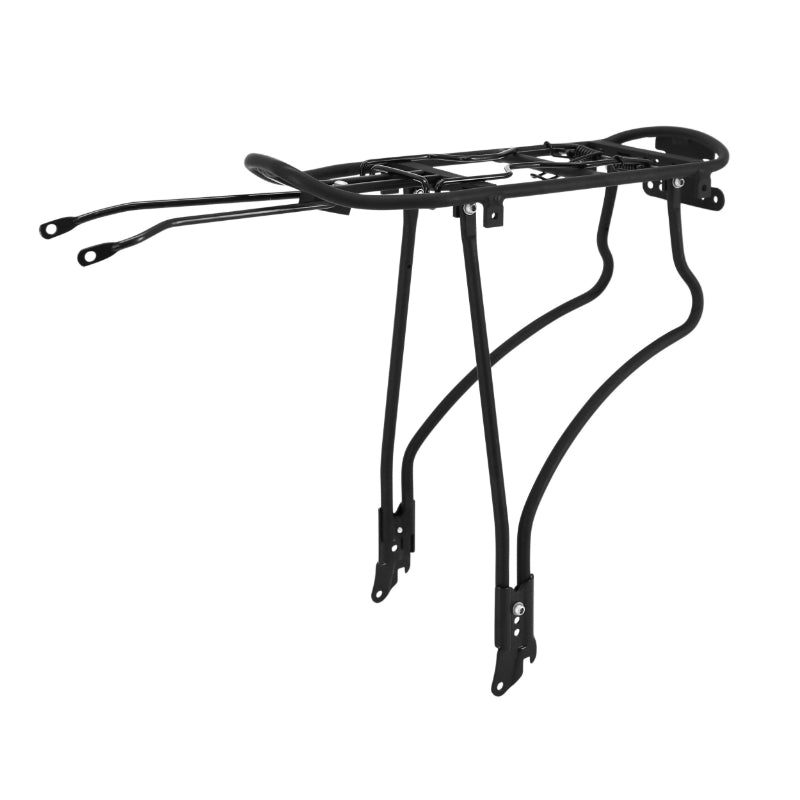 Porte-bagages arrière P2R alu noir réglable 26" à 29" avec porte-paquet – vue 2