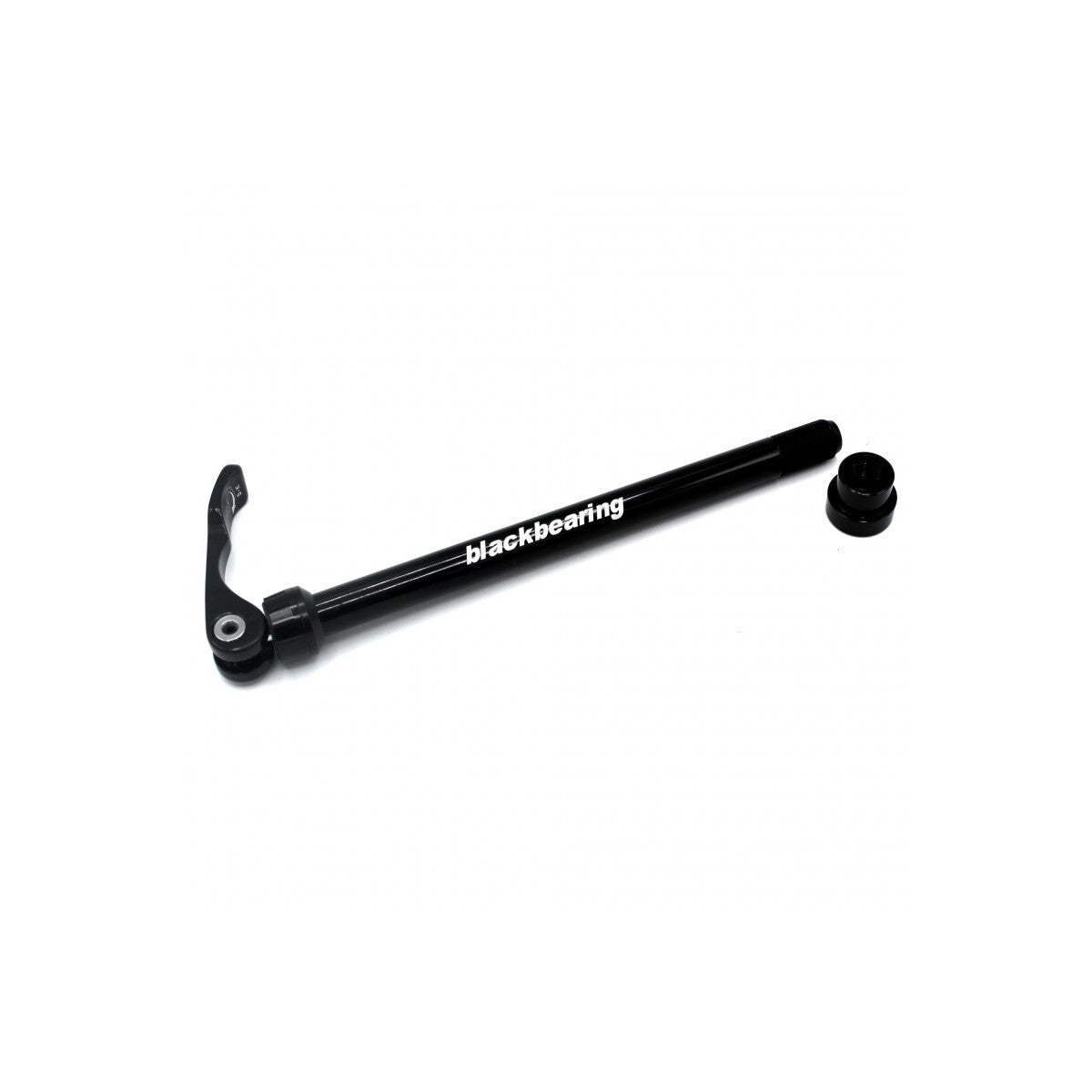 Axe de roue arrière traversant à levier rapide BLACKBEARING – R12.11 – 167 mm – M12 x 1 – filetage 21 mm