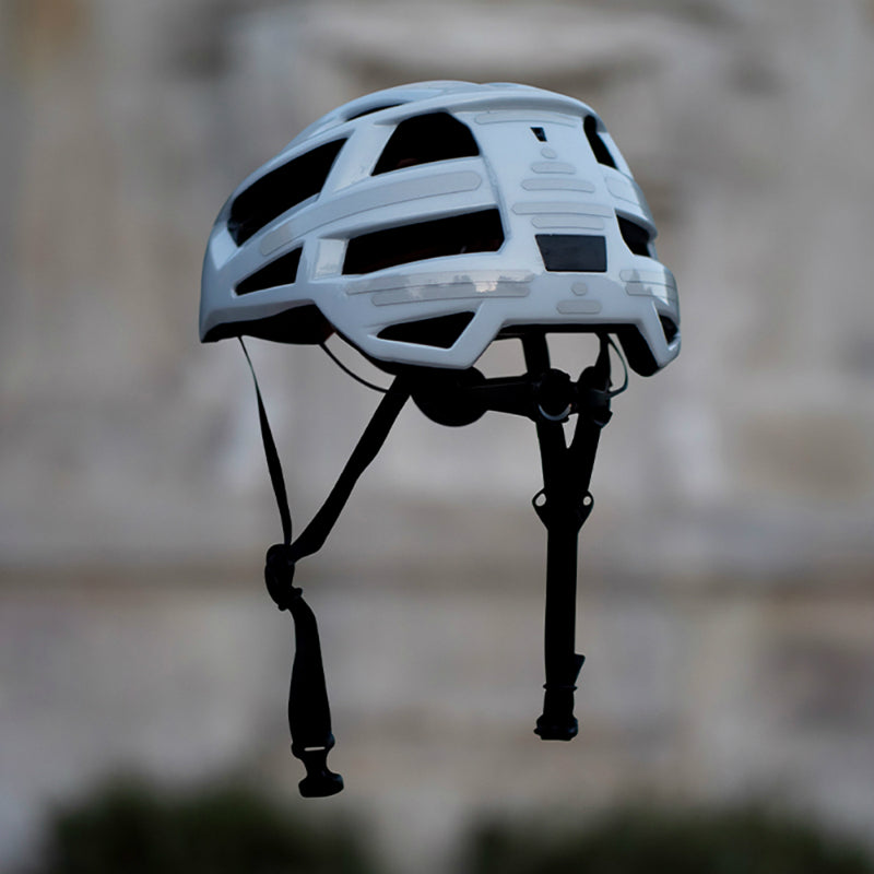 Planche de stickers réfléchissants Reflective Berlin pour vélo et casque – Bandes blanc