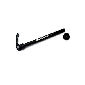 Axe de roue arrière traversant à levier rapide BLACKBEARING – R12.4 – 170 mm – M12 x 1,5 – filetage 18 mm