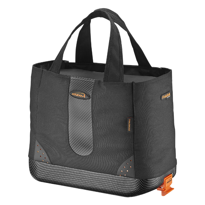 Panier-sac shopping Ibera avec poignées – Noir 16 L système Pakrak
