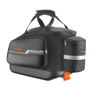Sacoche arrière Ibera Commuter Bag 17 L noire système Pakrak