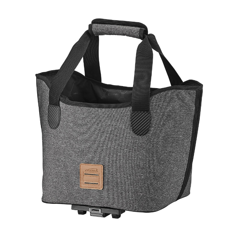 Panier-sac shopping Ibera avec poignées – Gris 17 L système MIK