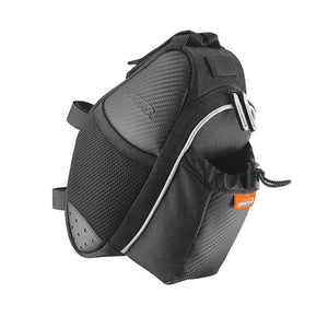 Sacoche de selle Ibera Seatpak 1,7 L noire avec emplacement bidon