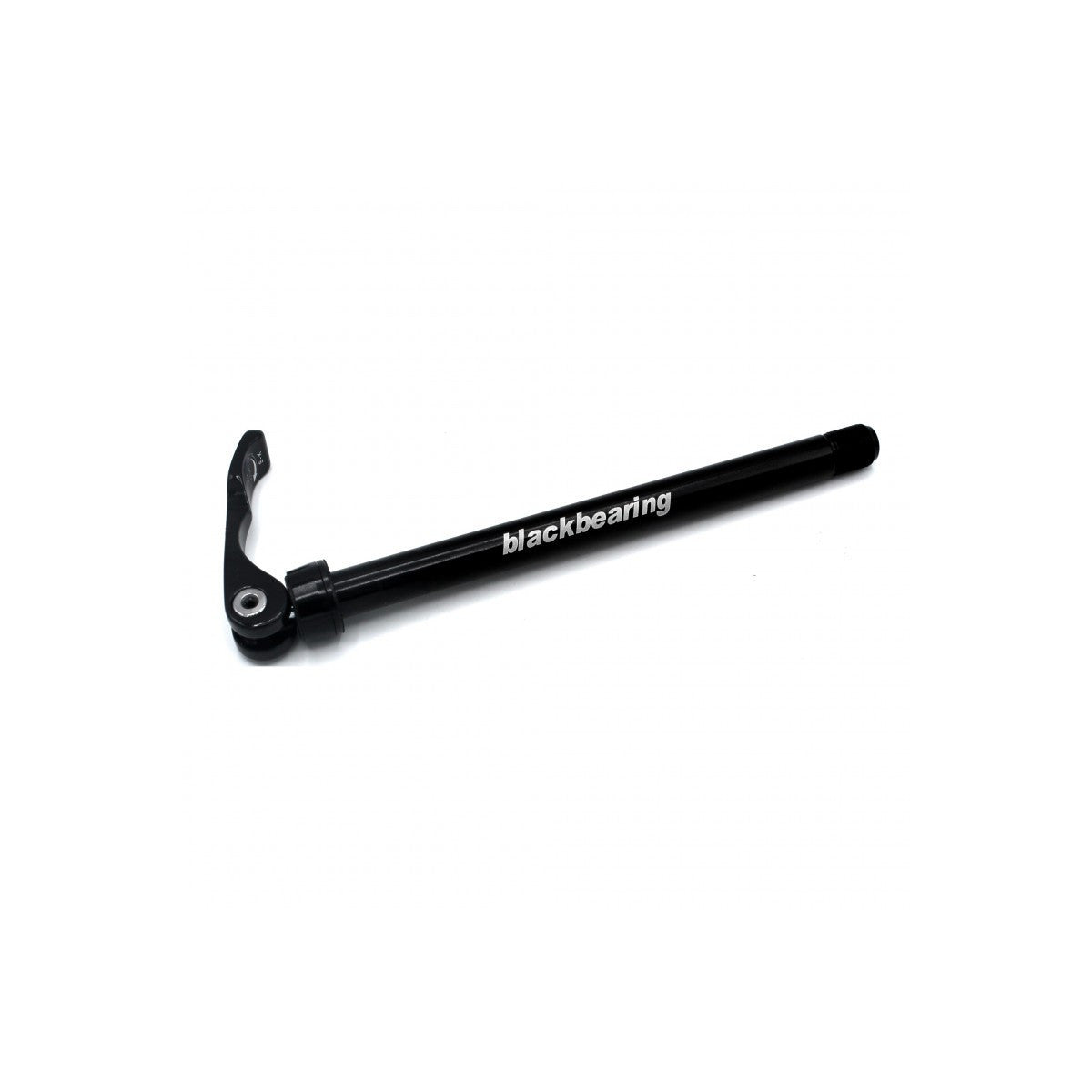 Axe de roue arrière traversant à levier rapide BLACKBEARING – R12.9 – 159 mm – M12 x 1 – filetage 15 mm