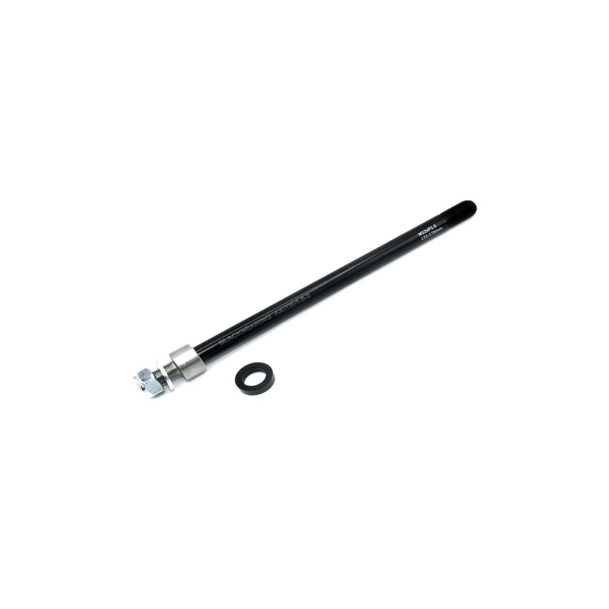 Axe de roue pour remorque 12 mm BLACKBEARING – TR-1.5-2 – M12 x 1,5 – 170 à 178 mm