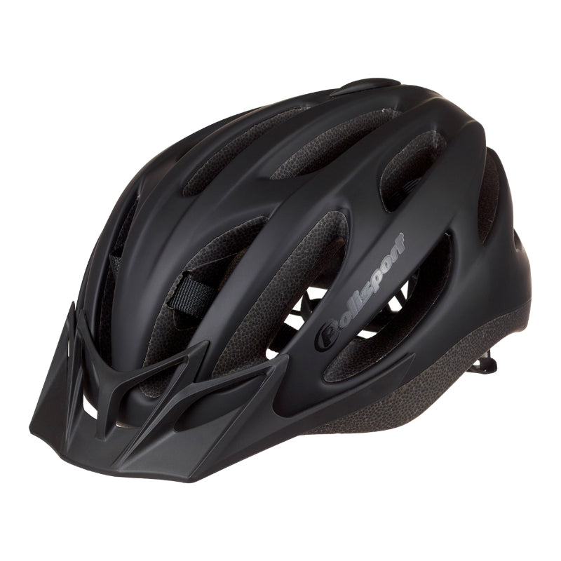 Casque urbain Polisport Sport Flow In-Mold avec visière – Noir mat 58-62