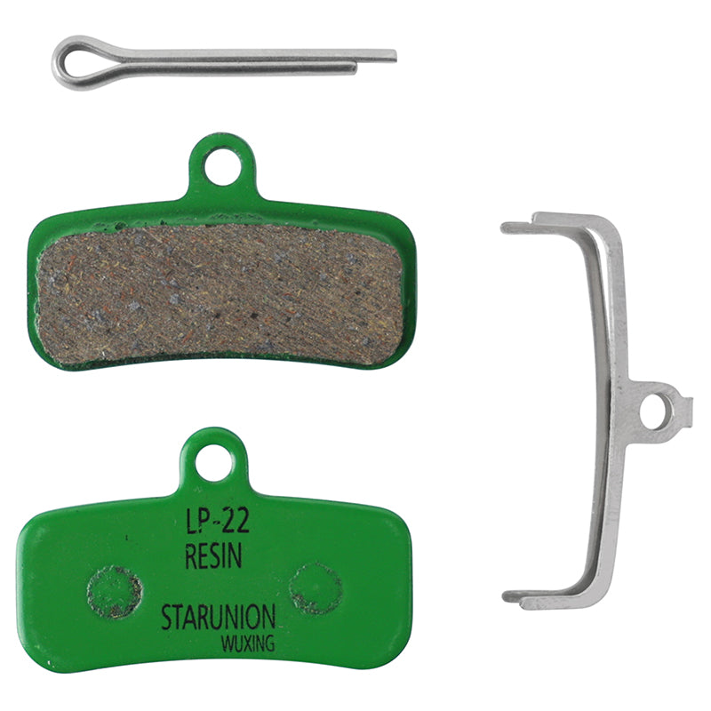 Plaquettes de frein VTT Star (paire) – 4 pistons Résine