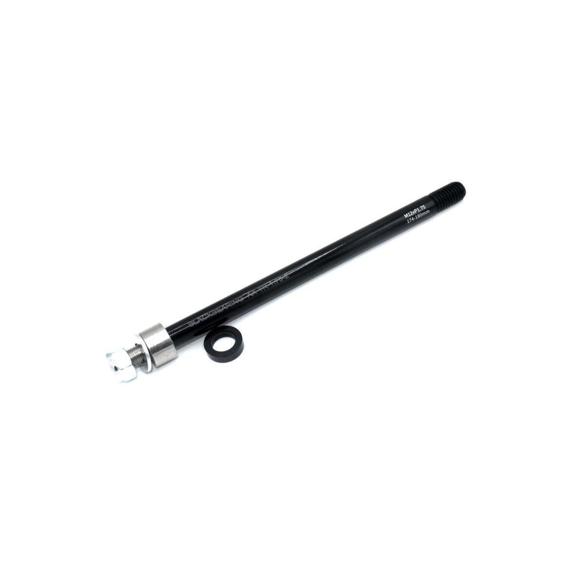 Axe de roue pour remorque 12 mm BLACKBEARING – TR-1.75-2 – M12 x 1,75 – 172 à 180 mm