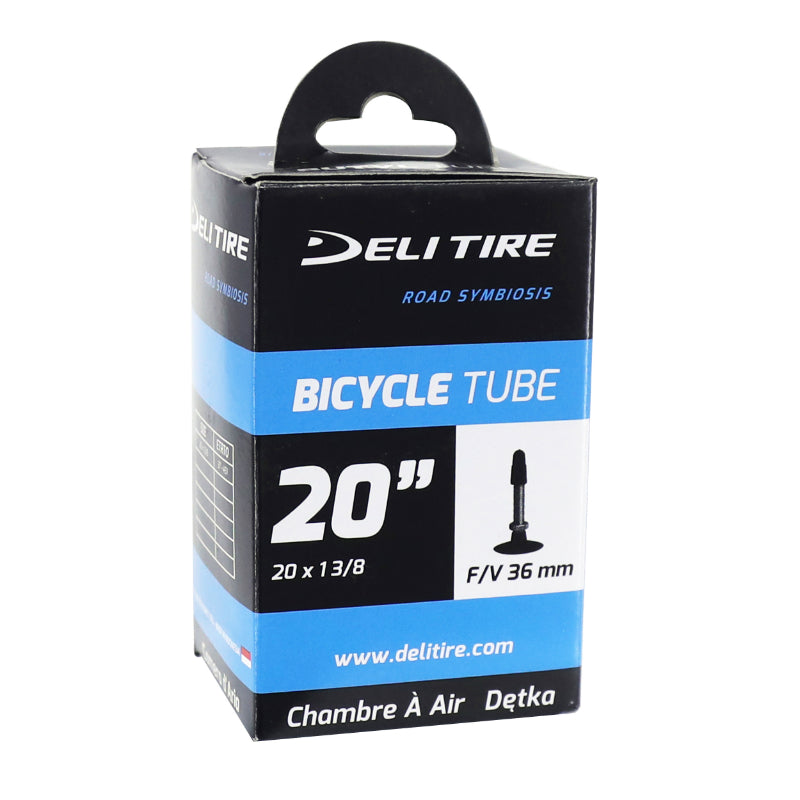 Chambre à air 20 x 1 3/8 (500A) Deli valve Presta 36 mm