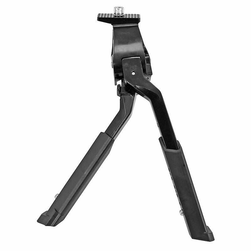 Béquille centrale double Newton Blees noire 24" à 29" pieds rabattables