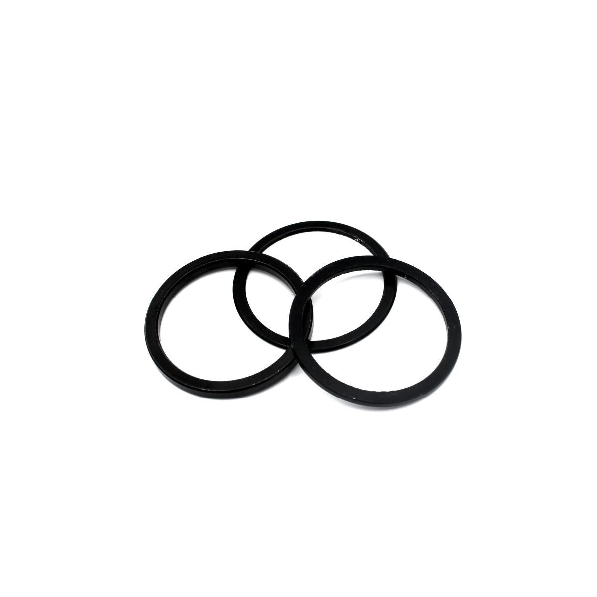 Kit d'entretoises aluminium pour boîtier de pédalier (3 pièces) BLACKBEARING – 30 mm (BB30/PF30)