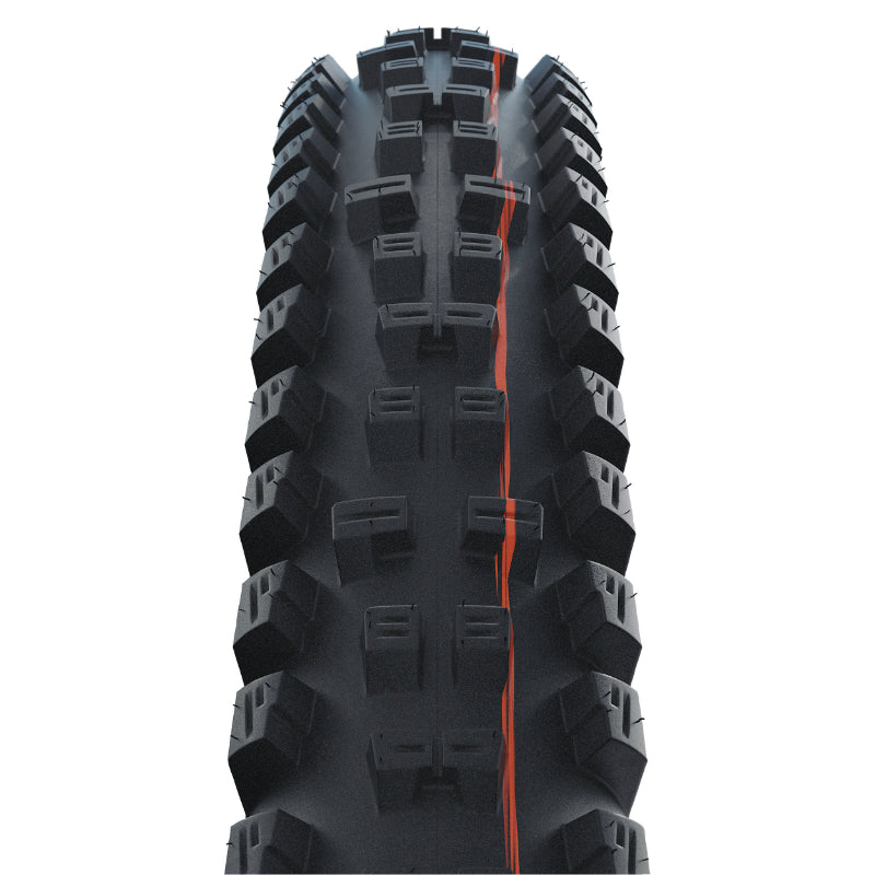 Pneu VTT gravity-VAE Schwalbe Tacky Chan Super Gravity Soft noir tringle souple tubeless ready – 27,5 x 2,40 (62-584) – vue 2
