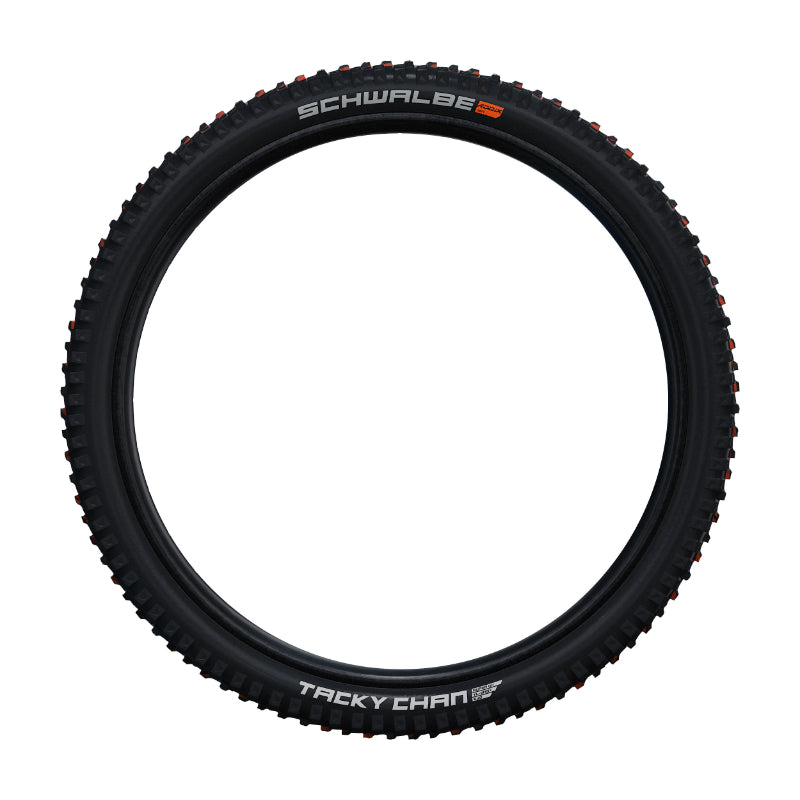 Pneu VTT gravity-VAE Schwalbe Tacky Chan Super Gravity Soft noir tringle souple tubeless ready – 27,5 x 2,40 (62-584) – vue 3