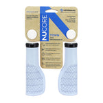Poignées ergonomiques city Herrmans Nucore Town Lock-On 130 mm (paire) – Bleu clair