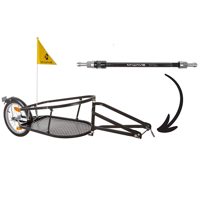 Adaptateur de remorque pour axe traversant
