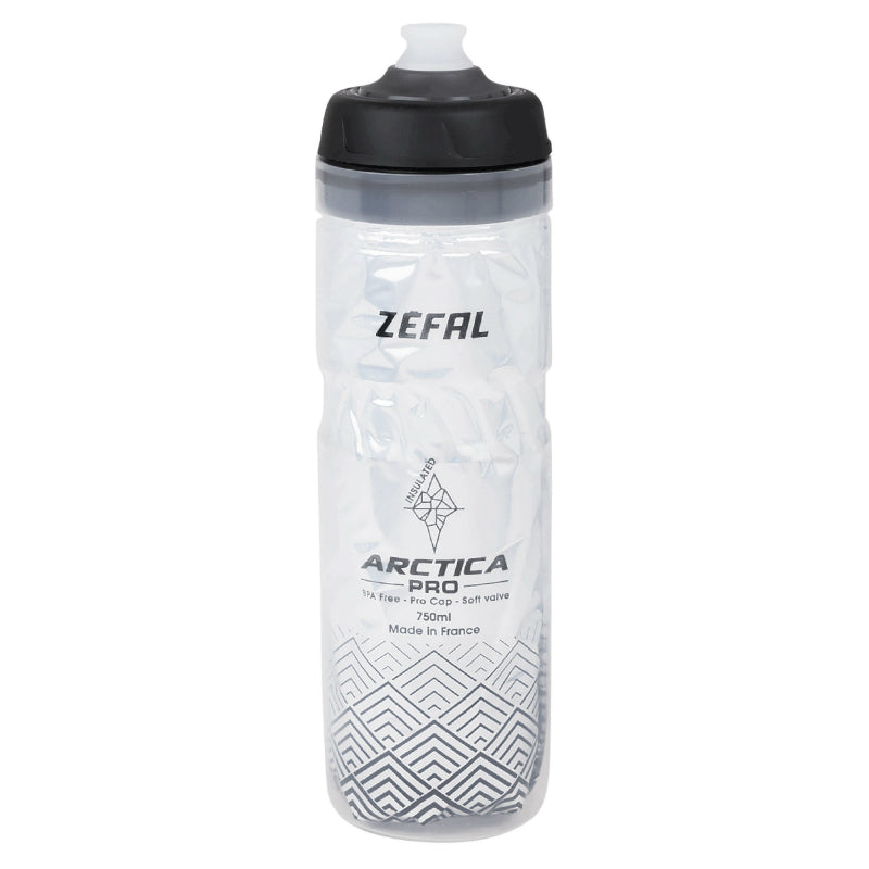 Bidon isotherme Zefal Arctica Pro 75 noir-argent 750 ml