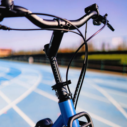 Potence pour vélo pliant Ergotec Up & Down noir mat 1"1/8