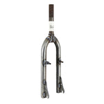 Fourche BMX 20" acier brut à peindre pivot Ahead-Set 1"