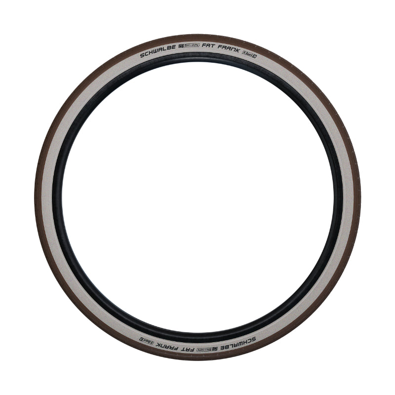Pneu VTT urbain Schwalbe Fat Frank beige tringle rigide – 29 x 2,00 (50-622)