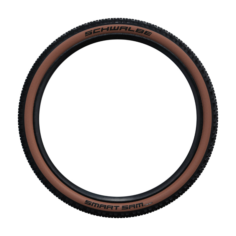 Pneu VTT Schwalbe Smart Sam Addix Performance noir-beige tringle rigide – 27,5 x 2,35 (60-584)