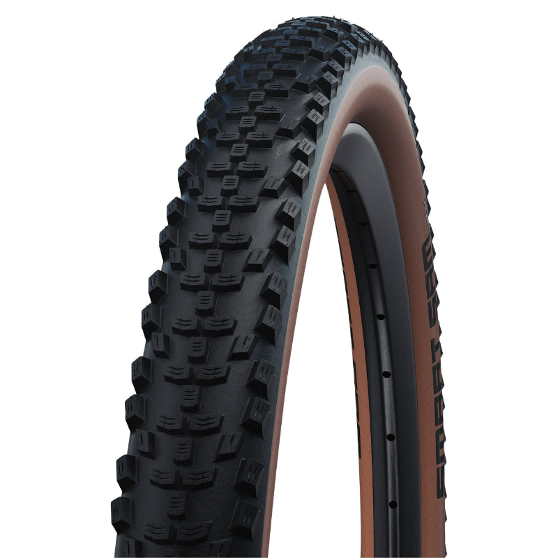 Pneu VTT Schwalbe Smart Sam Addix Performance noir-beige tringle rigide – 29 x 2,60 (65-622)