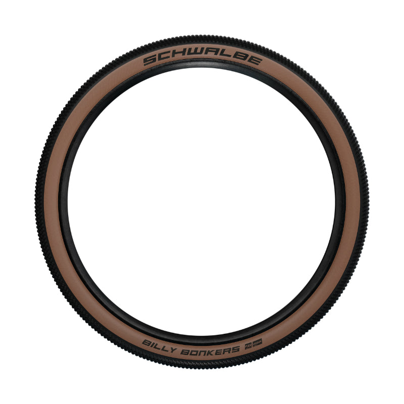 Pneu VTT dirt Schwalbe Billy Bonkers noir-beige tringle rigide – 26 x 2,25 (57-559)